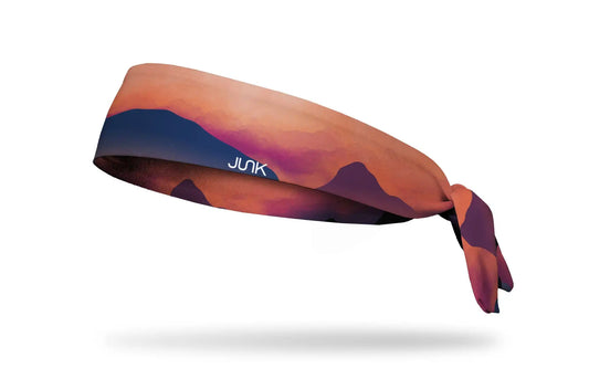 Soft Sunset Flex Tie Headband