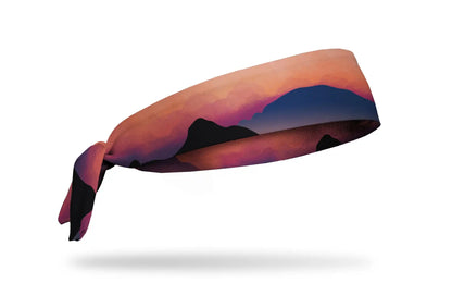 Soft Sunset Flex Tie Headband