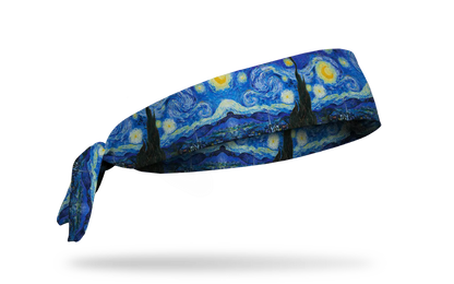 Starry Night Flex Tie Headband