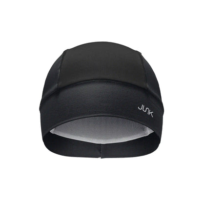 Jet Black Skull Cap