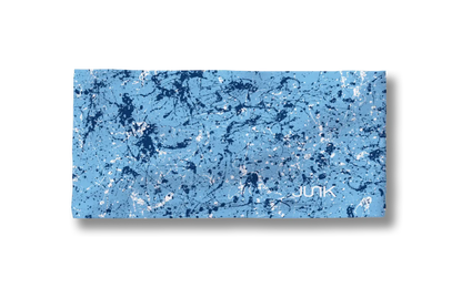Light Blue Blue Splatter Paint Big Bang Lite Headband