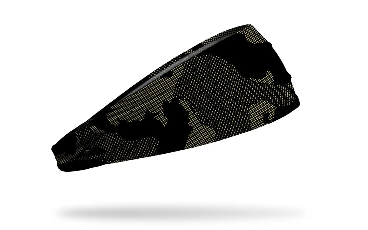 Veil: NanoWeave Gold Black Big Bang Lite Headband