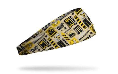 Harry Potter: Hufflepuff Patchwork Big Bang Lite Headband