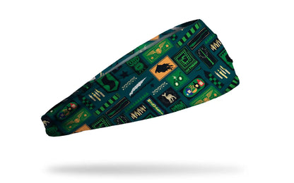 Harry Potter: Slytherin Patchwork Big Bang Lite Headband