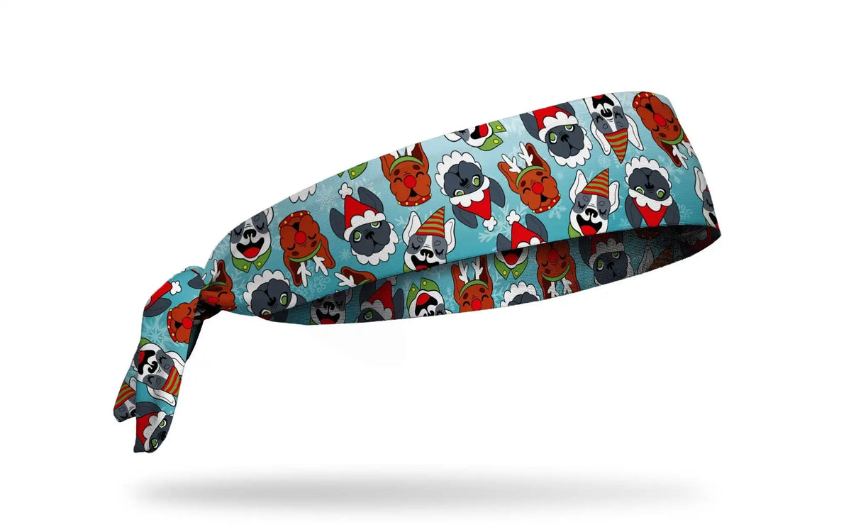 Yule Dogs Flex Tie Headband